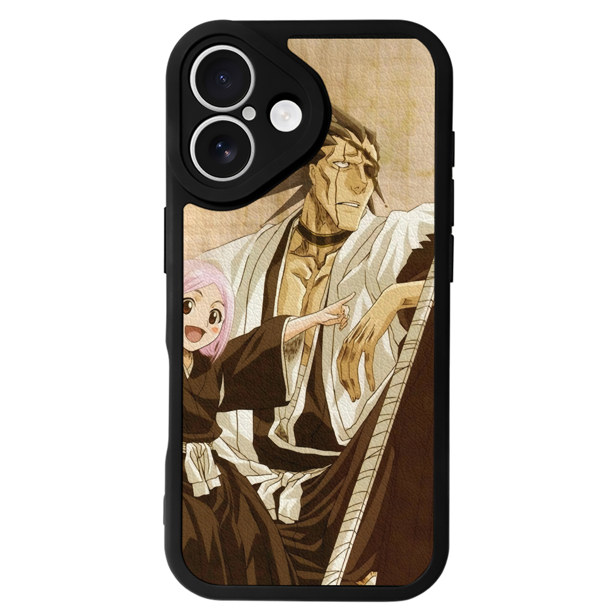 （画像用） ブリーチ BLEACH 【iPhone 16シリーズ対応】シリコンスマホケース（レザー調） 材質：シリコン